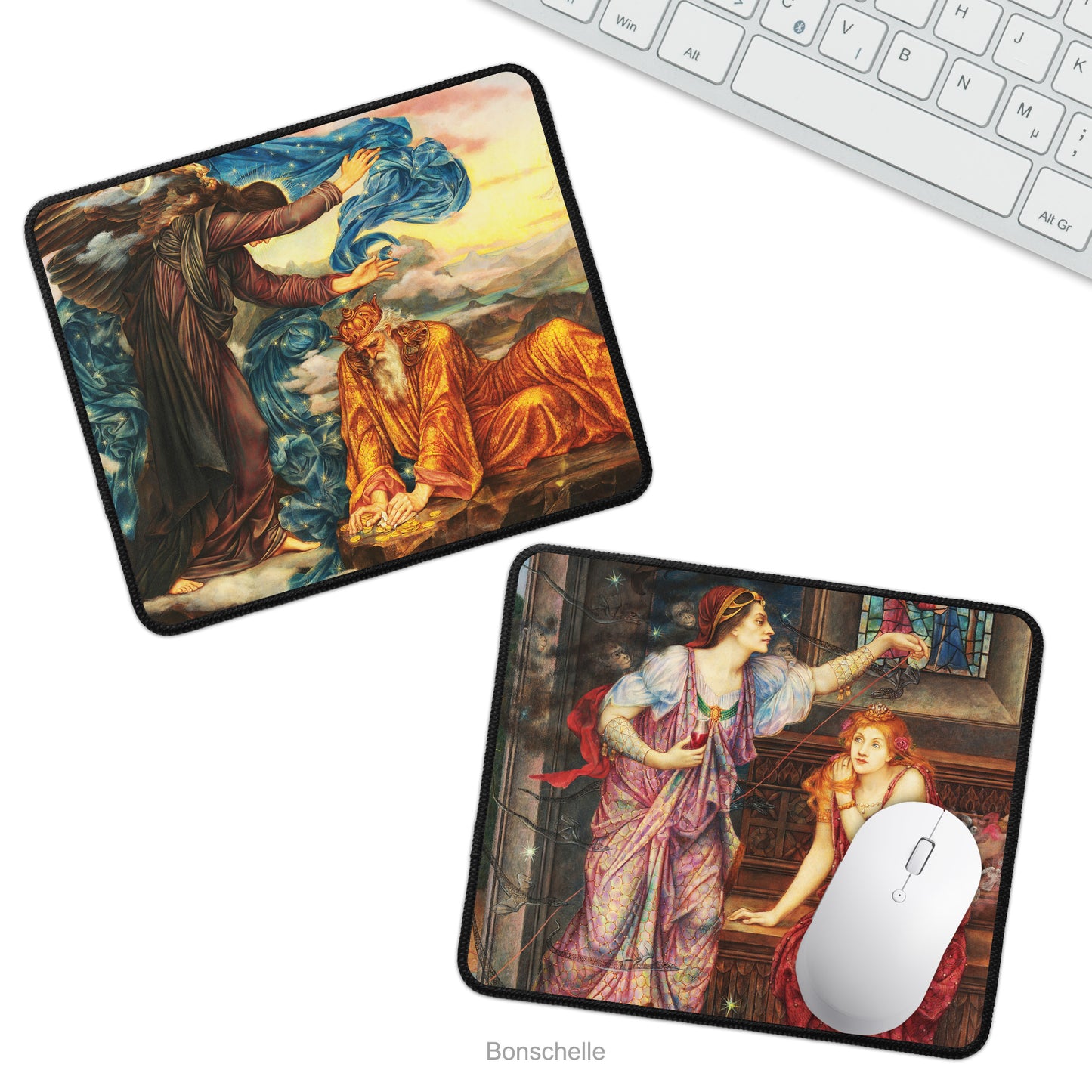 Evelyn De Morgan Pre-Raphaelite Art Mouse mat, Mouse Pad, Non Slip