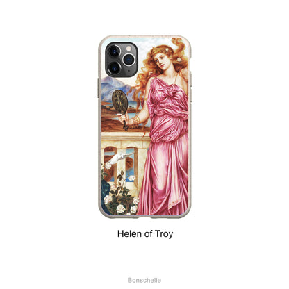 Evelyn De Morgan Pre-Raphaelite Painting 'Helen of Troy' Eco Phone Cases for Samsung and iPhone