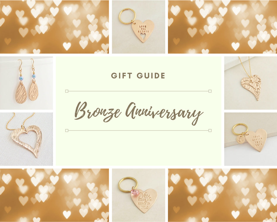 Bonschelle bronze anniversary gift guide and history