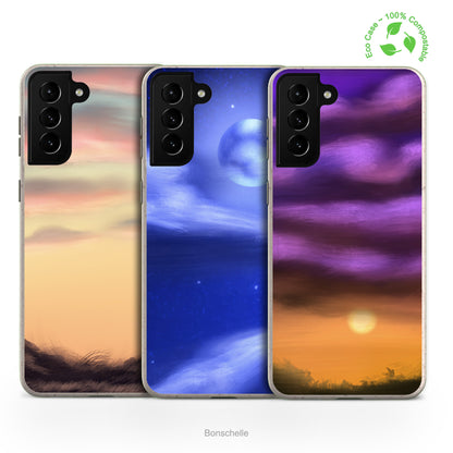 Colourful Clouds Eco Phone Cases for Samsung and iPhones