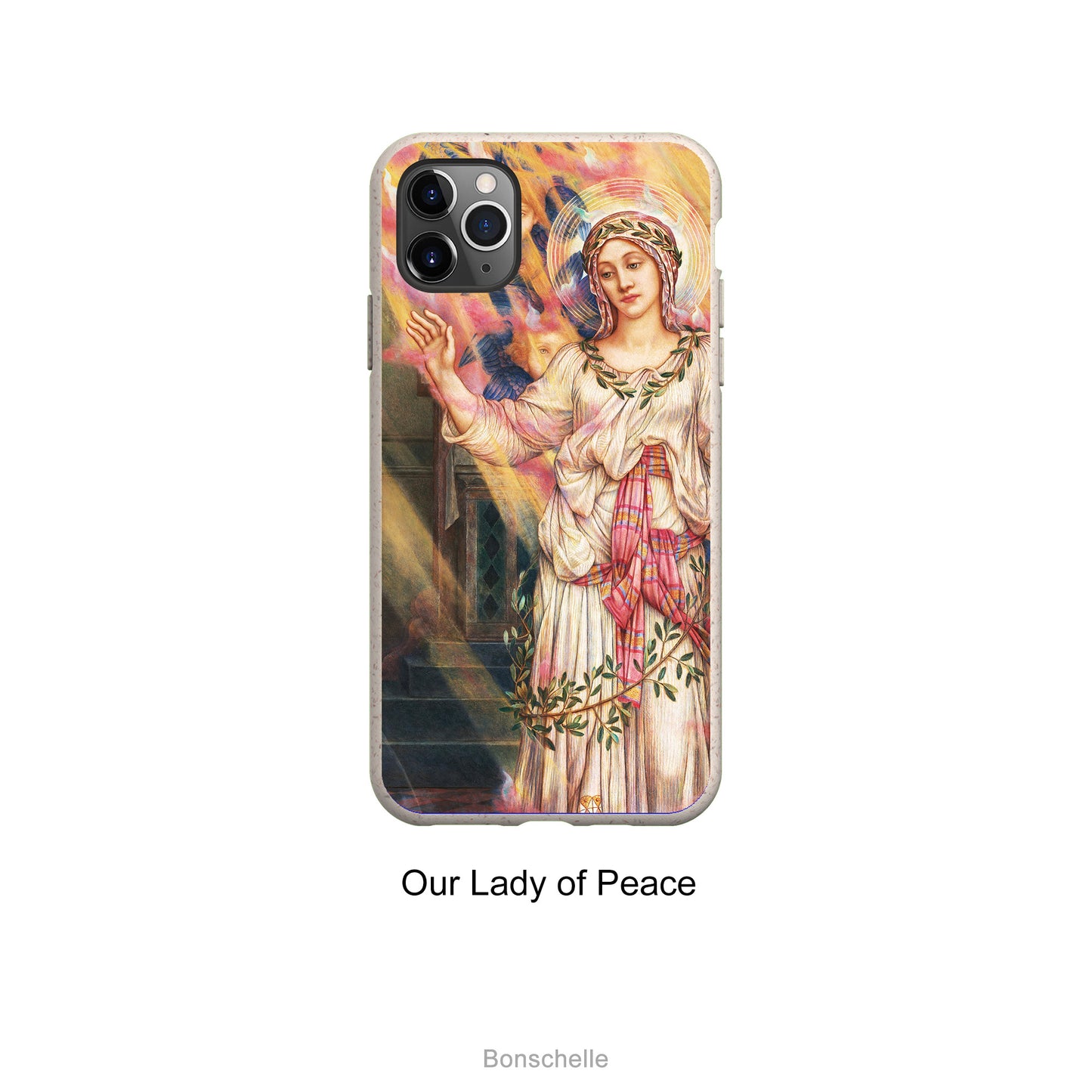 Evelyn De Morgan's MOur Lady of Peace  Eco Phone Cases for Samsung and iPhones