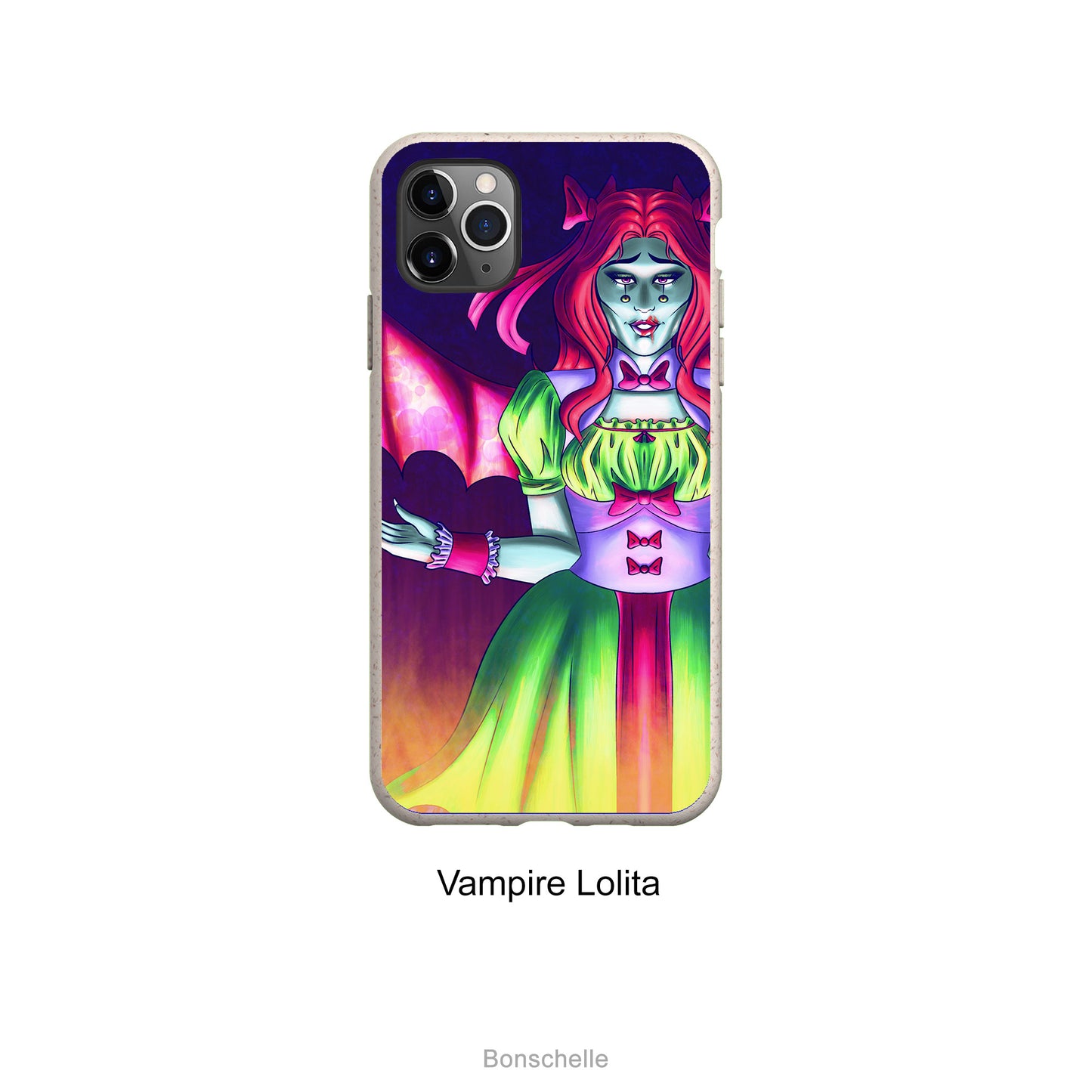 'Vampire Lolita' option for Colourful Fantasy Witch Eco Phone Cases