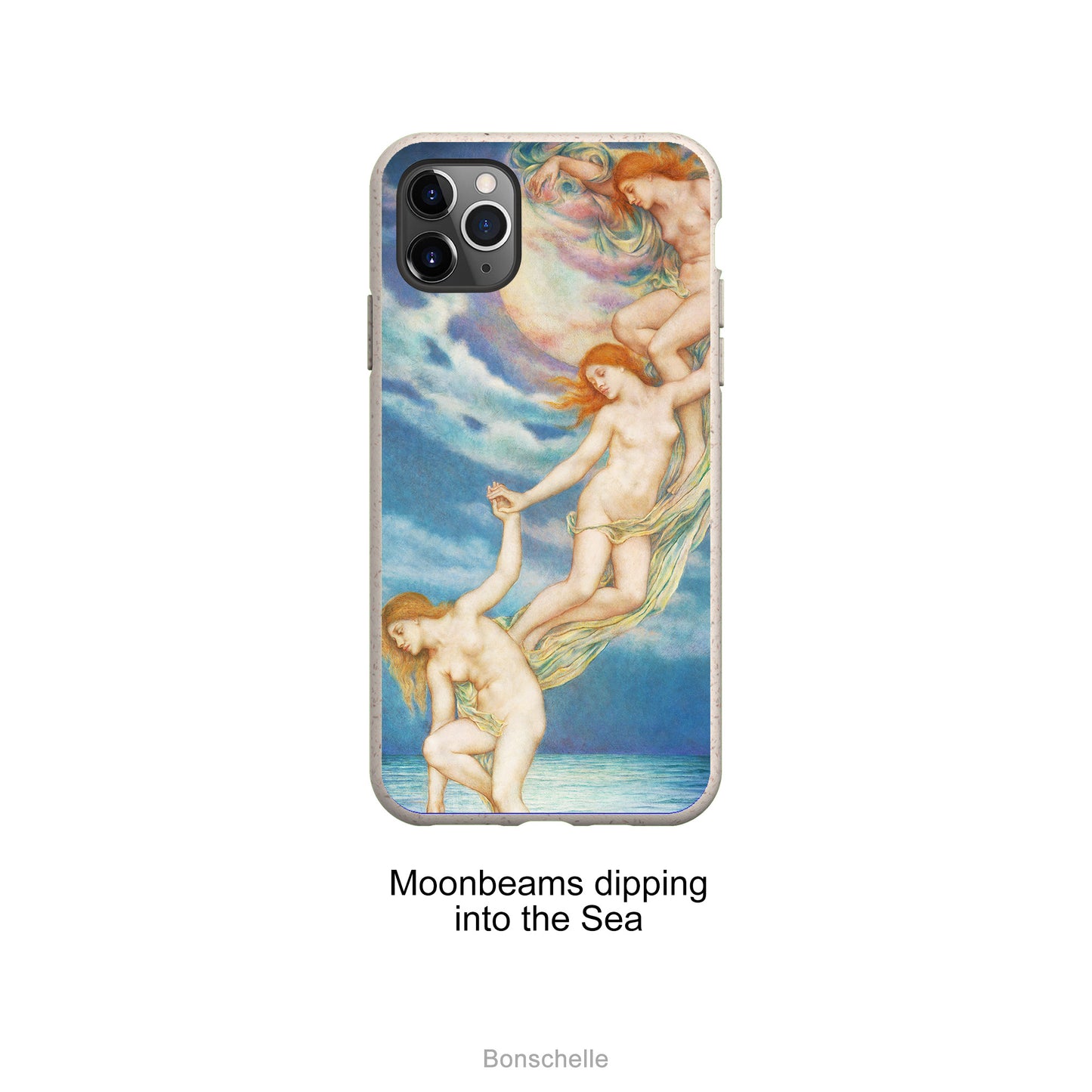 Evelyn De Morgan's Moonbeams Dipping into the Sea Eco Phone Cases for Samsung and iPhones