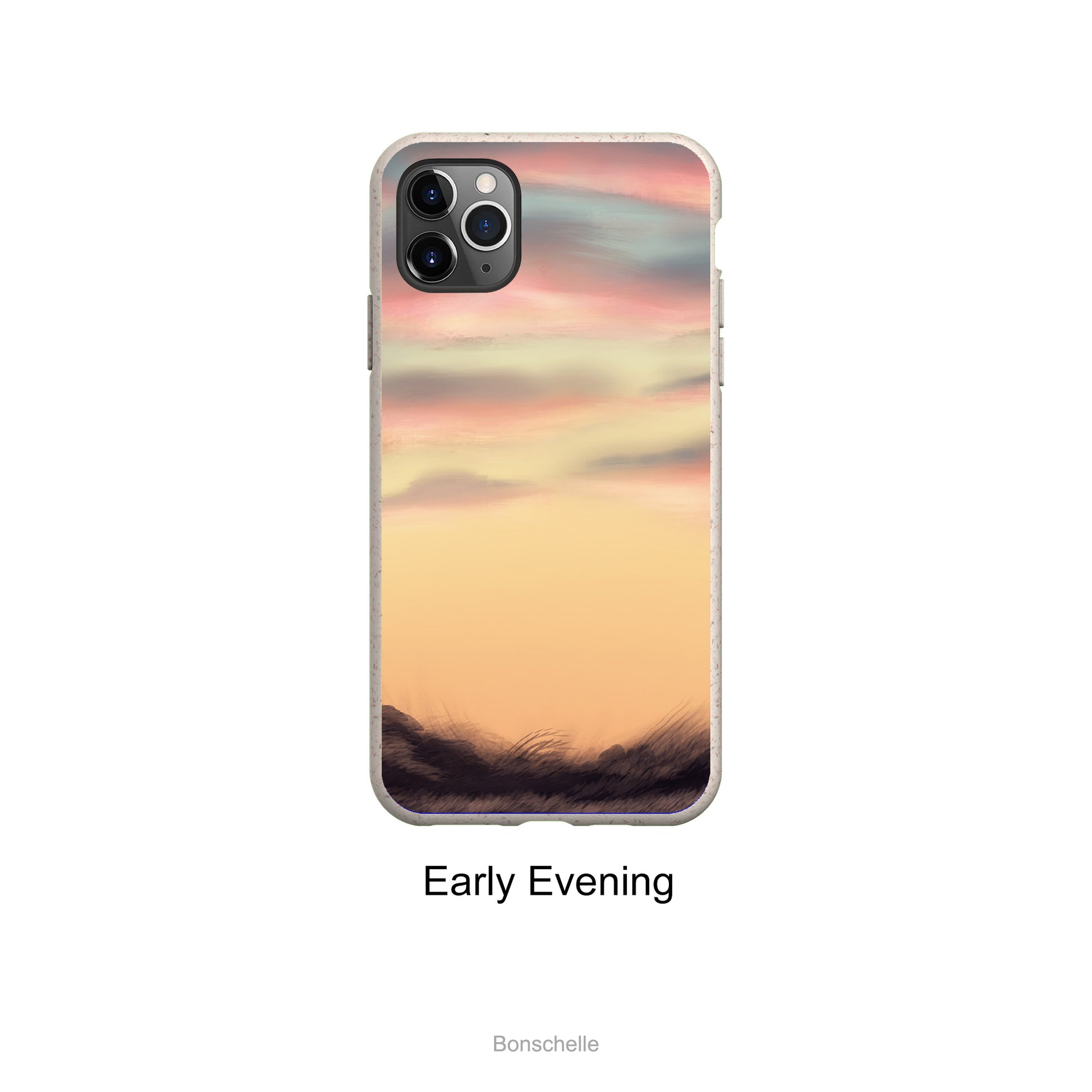 'Early Evening' option for Colourful Clouds Eco Phone Cases for Samsung and iPhone