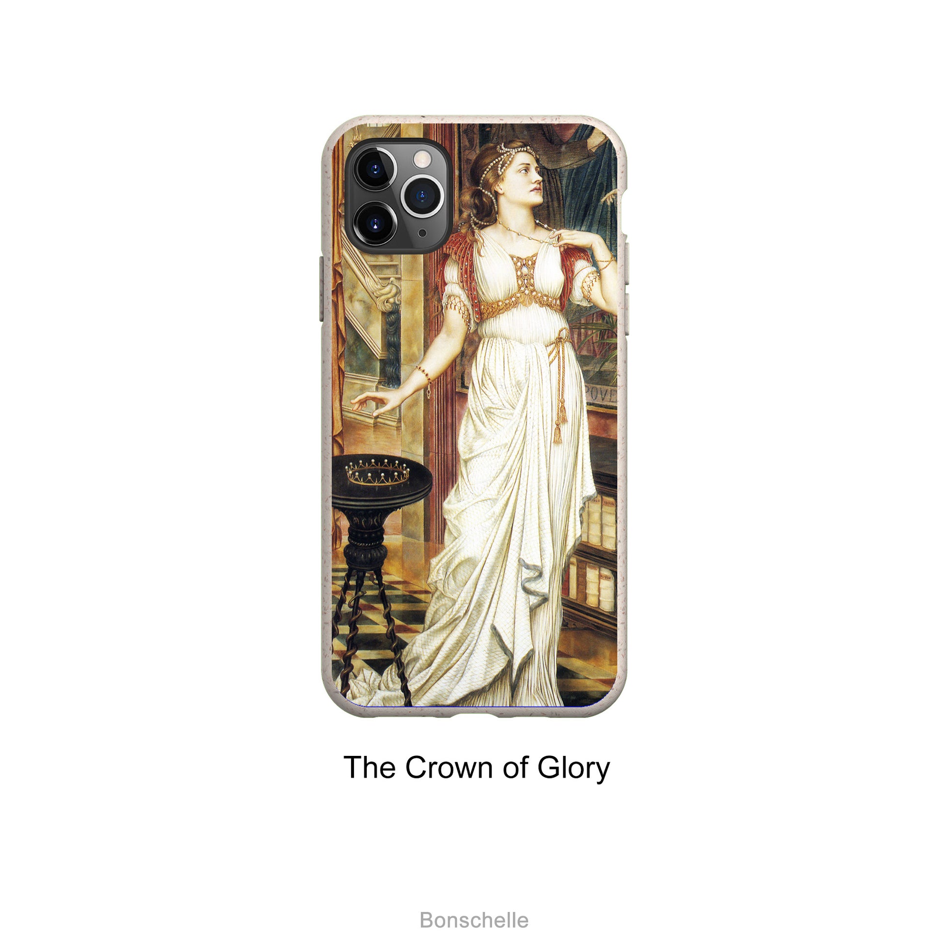 Evelyn De Morgan Pre-Raphaelite Painting 'The Crown of Glory' Eco Phone Cases for Samsung and iPhone