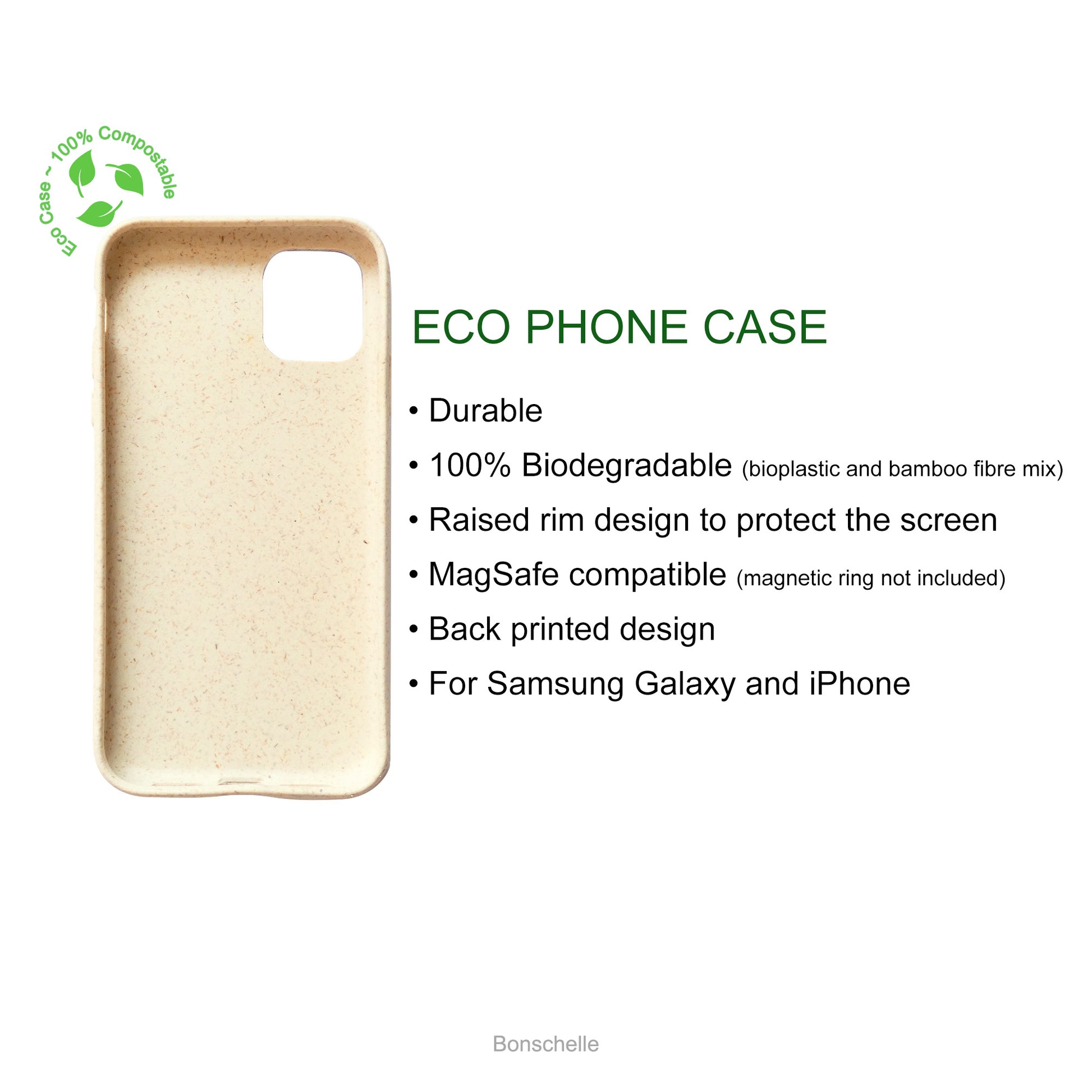 Eco phone case details