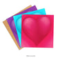 'Full of Love' Love Heart Art Greeting Card,